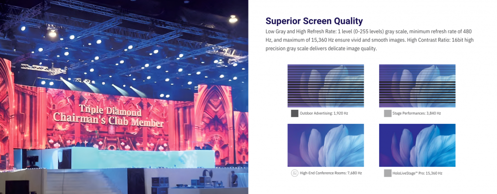 HOLODECK LED ENCORE Series HOLODECK LED LIVE DESIGN TRADE SHOW MARKETING