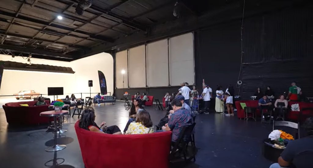 Salud Amigos Fest Thunder Studios HOLODECK LED Virtual Production LED volume Screen Wall Panel Filmmaking Los Angeles California Filmmaking