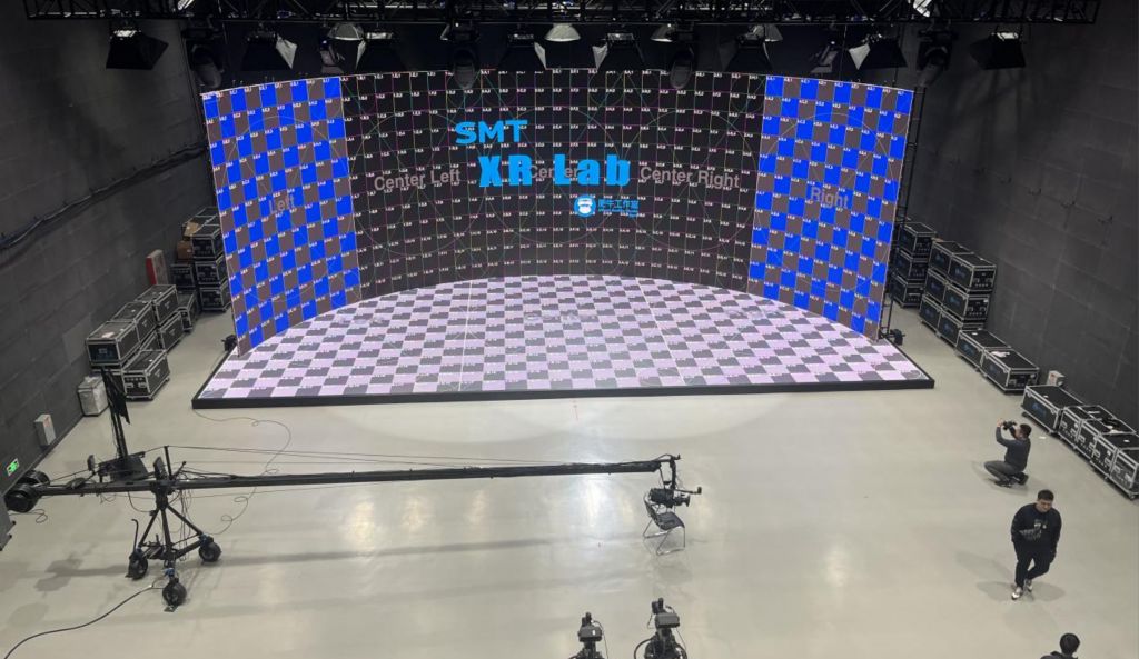 SHANGHAI MEDIA TECH (SMT) XR LAB HoloDeck LED VirtuaL Production